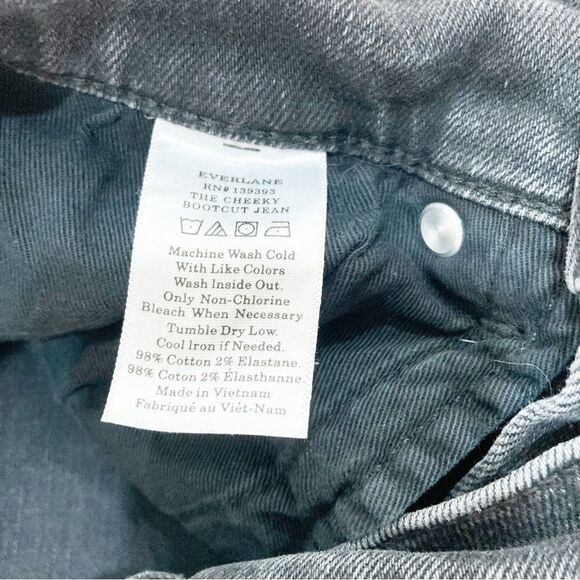 Everlane Women's Ankle & Cropped Jeans - Dark Gray - Picture 4 of 6